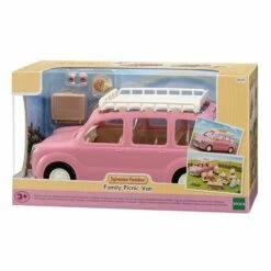 Sylvanian Families 5535 : Le Monospace Rose Et Set De Pique-nique -Boutique Djeco p11 FULL
