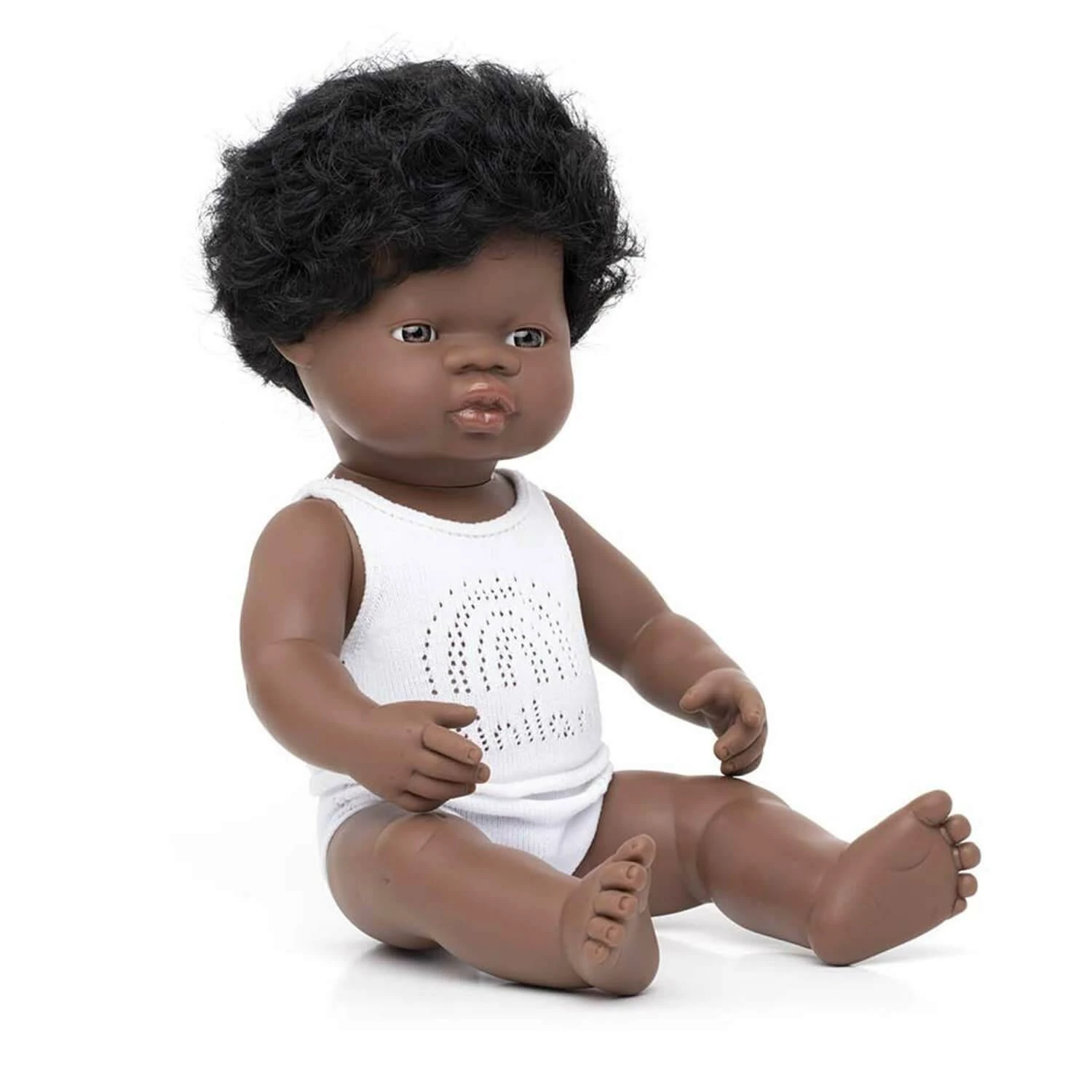 Poupée Garçon - Africain - 38 Cm 1 Poupée Garçon - Africain - 38 Cm