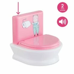 Accessoires Pour Ma Corolle Poupée 36cm Et Mon Grand Poupon 30cm: Toilettes Interactives