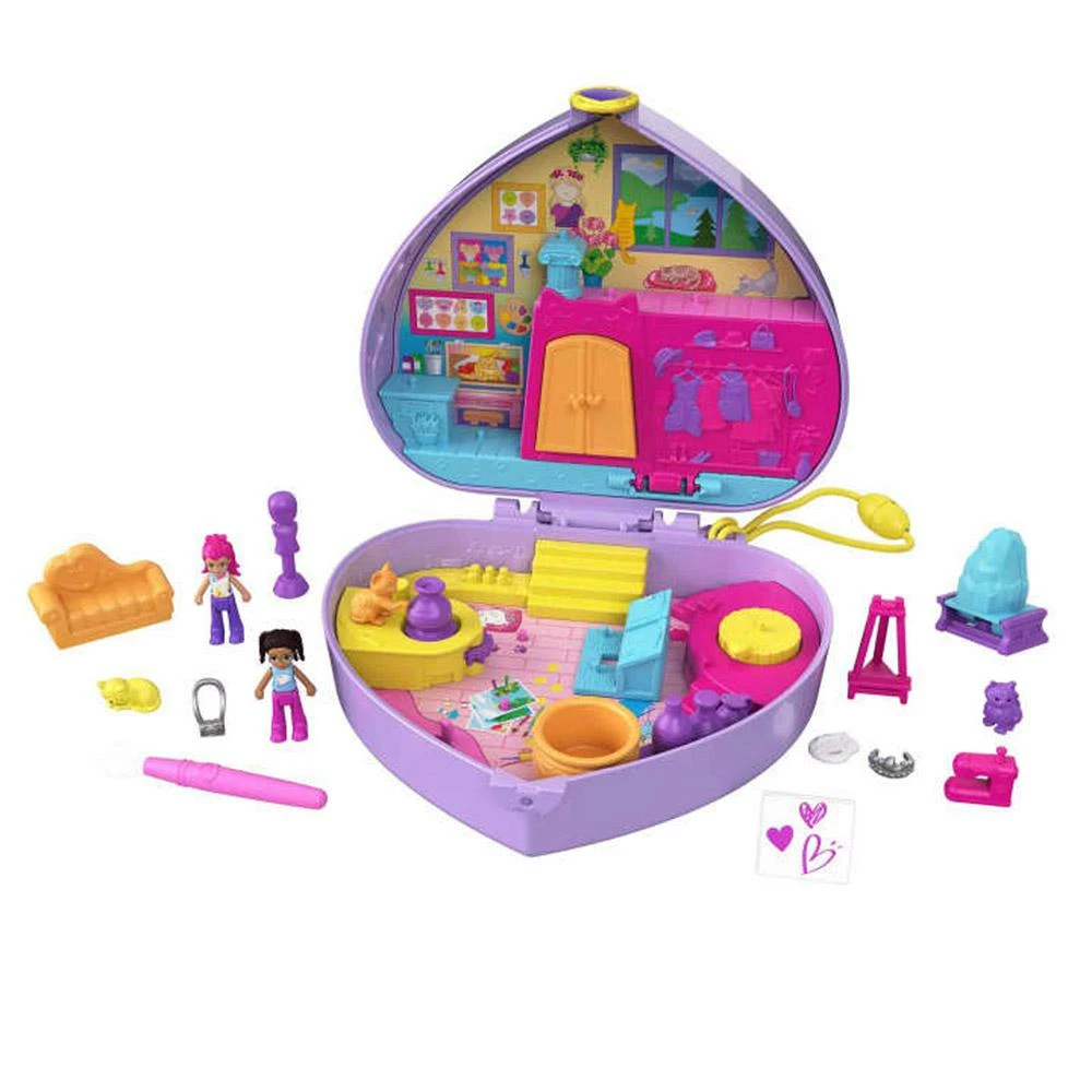 MATTEL Coffret Polly Pocket : Atelier De Peinture 1 MATTEL Coffret Polly Pocket : Atelier De Peinture