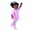 Poupée Hannah Au Ballet, Afro-américaine 50 Cm