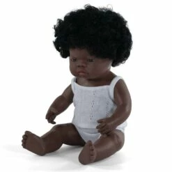Poupée Fille - Africaine - 38 Cm