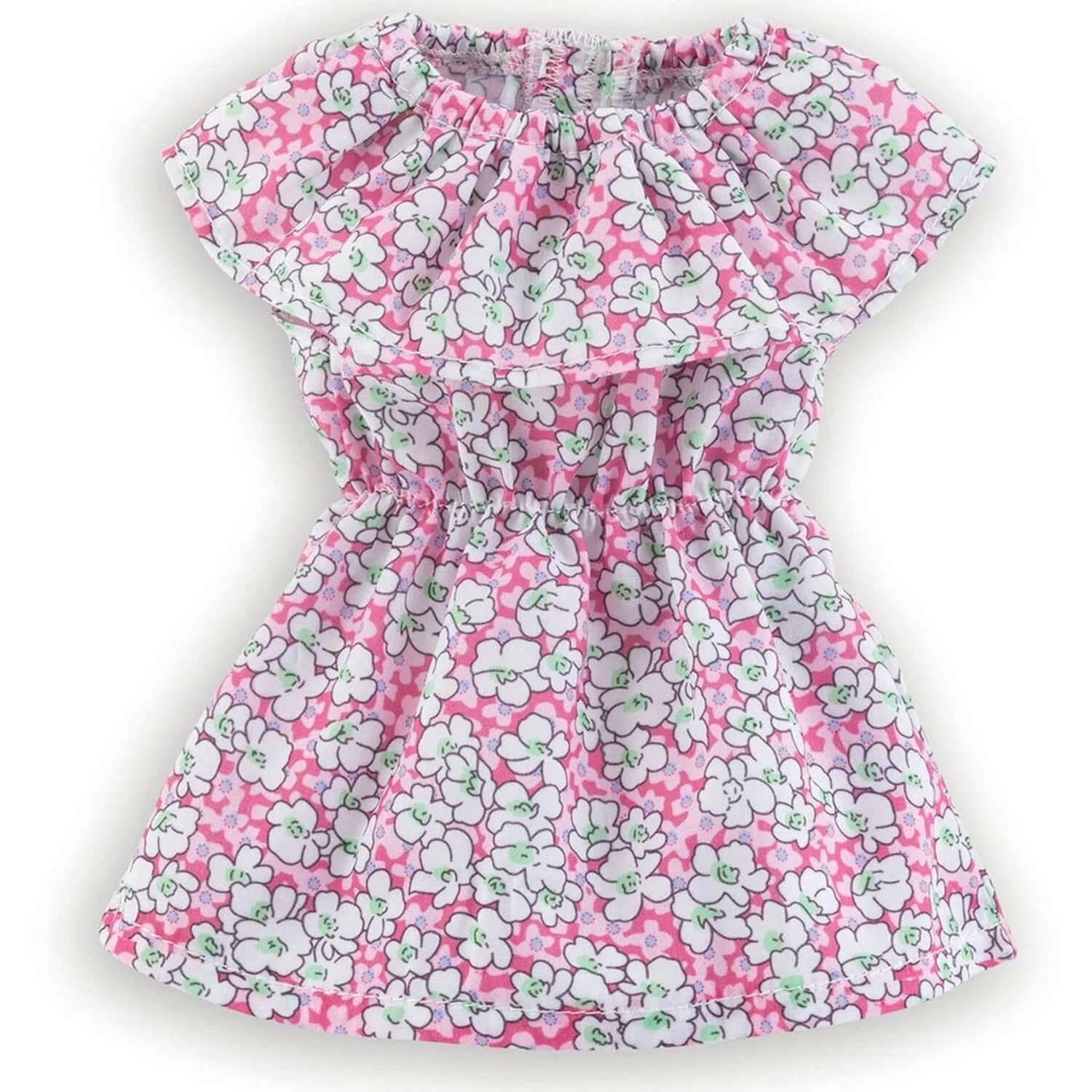 Vêtement Pour Poupée Ma Corolle 36 Cm : Robe Fleurie Rose 1 Vêtement Pour Poupée Ma Corolle 36 Cm : Robe Fleurie Rose