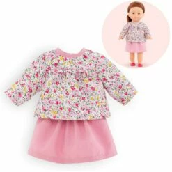 Vêtement Pour Poupée 36 Cm Ma Corolle : Ensemble Top Et Jupe