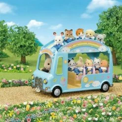 Sylvanian Families Sylvanian Family 5317 : Le Bus Arc-en-ciel