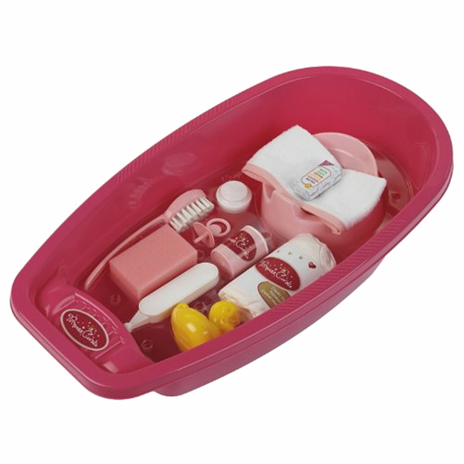 Klein Baignoire Avec Accessoires Princess Coralie Grand Modèle : Rose Foncé 1 Klein Baignoire Avec Accessoires Princess Coralie Grand Modèle : Rose Foncé
