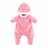 Corolle Vêtements Pour Petit Poupon 30 Cm : Pyjama Rose Et Bonnet