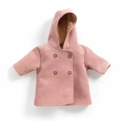 Djeco Vêtement Pour Poupon Poméa 32 Cm : Manteau à Capuche