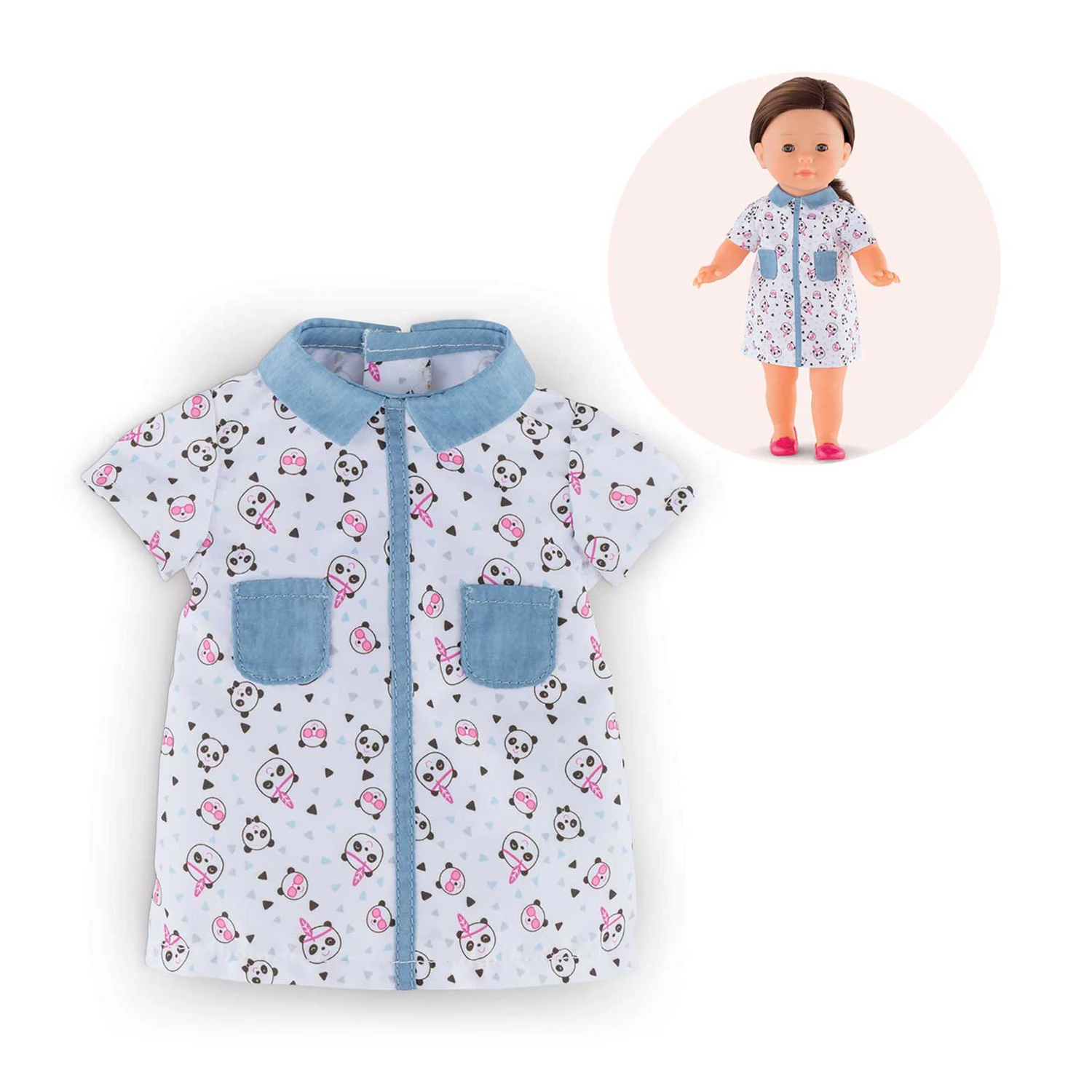 Vêtement Pour Poupée Ma Corolle 36 Cm : Robe Panda Party 1 Vêtement Pour Poupée Ma Corolle 36 Cm : Robe Panda Party