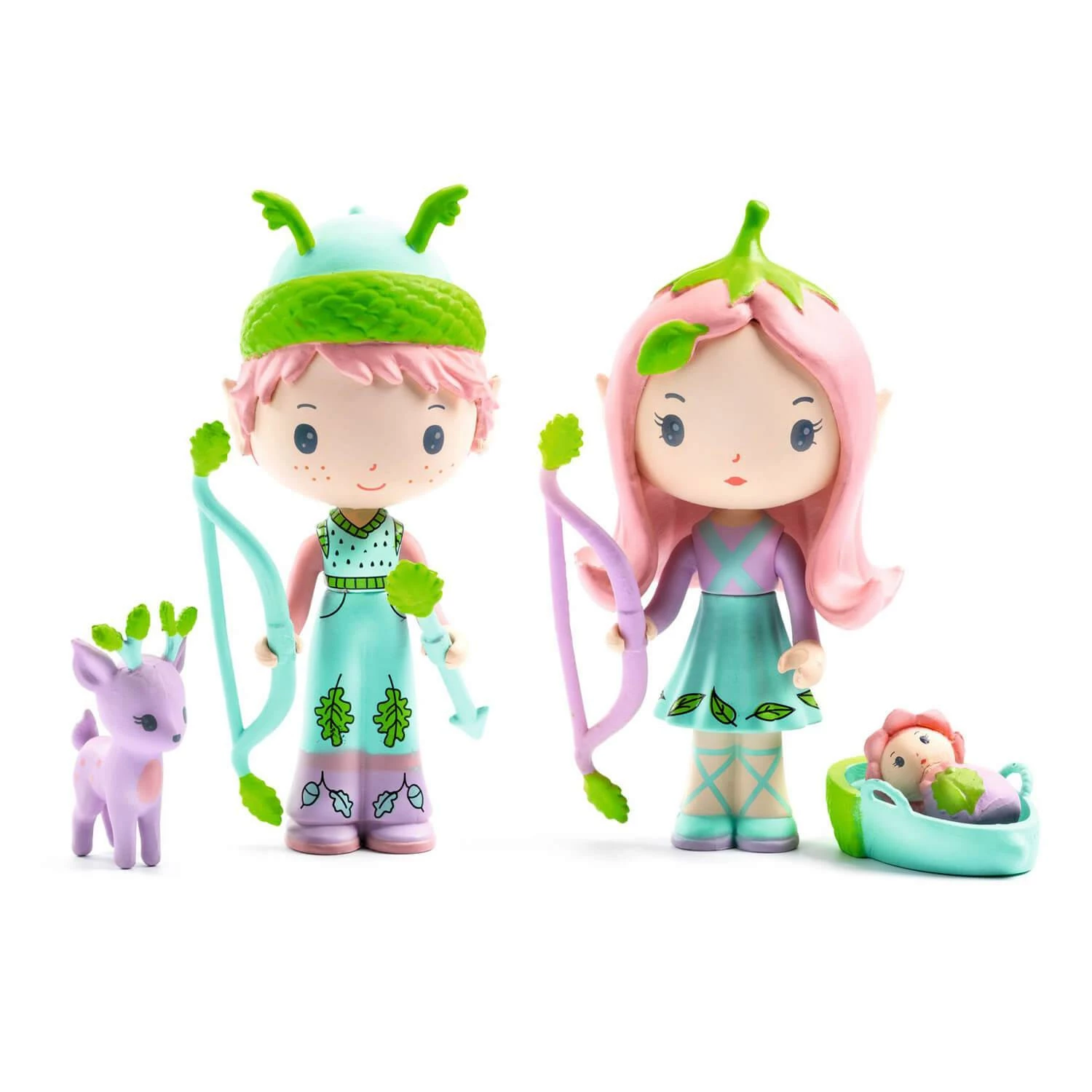 Djeco Figurines Tinyly : Lily Et Sylvestre 1 Djeco Figurines Tinyly : Lily Et Sylvestre
