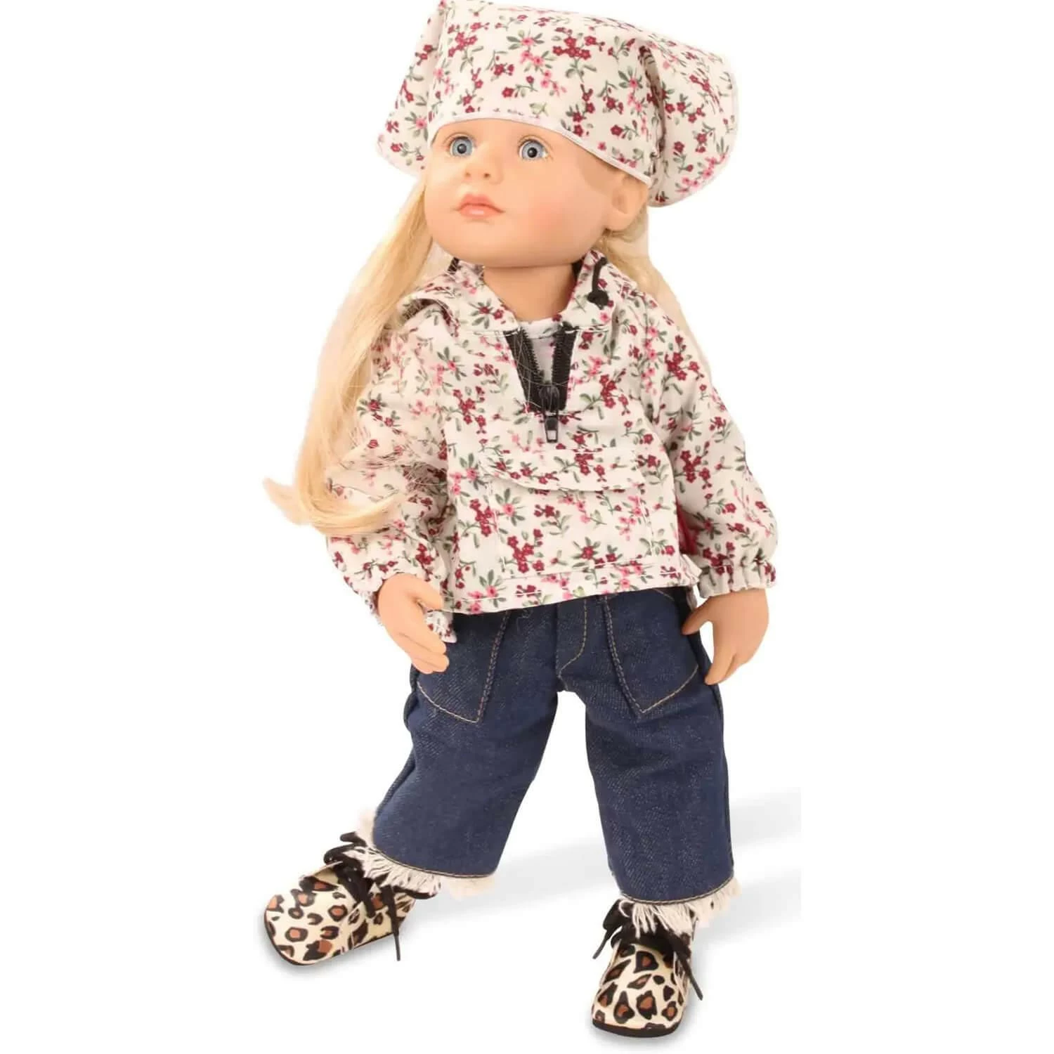 Poupée 36 Cm : Grete, Cheveux Blonds, Yeux Bleus 1 Poupée 36 Cm : Grete, Cheveux Blonds, Yeux Bleus