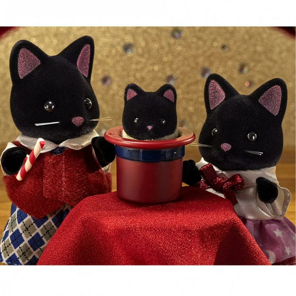 Sylvanian Families 5530 : La Famille Chat Magicien 1 Sylvanian Families 5530 : La Famille Chat Magicien