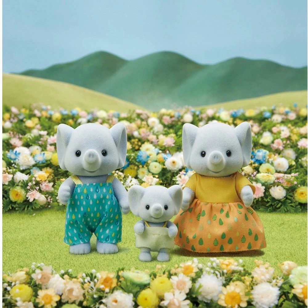 Sylvanian Families 5376 : La Famille éléphant 1 Sylvanian Families 5376 : La Famille éléphant