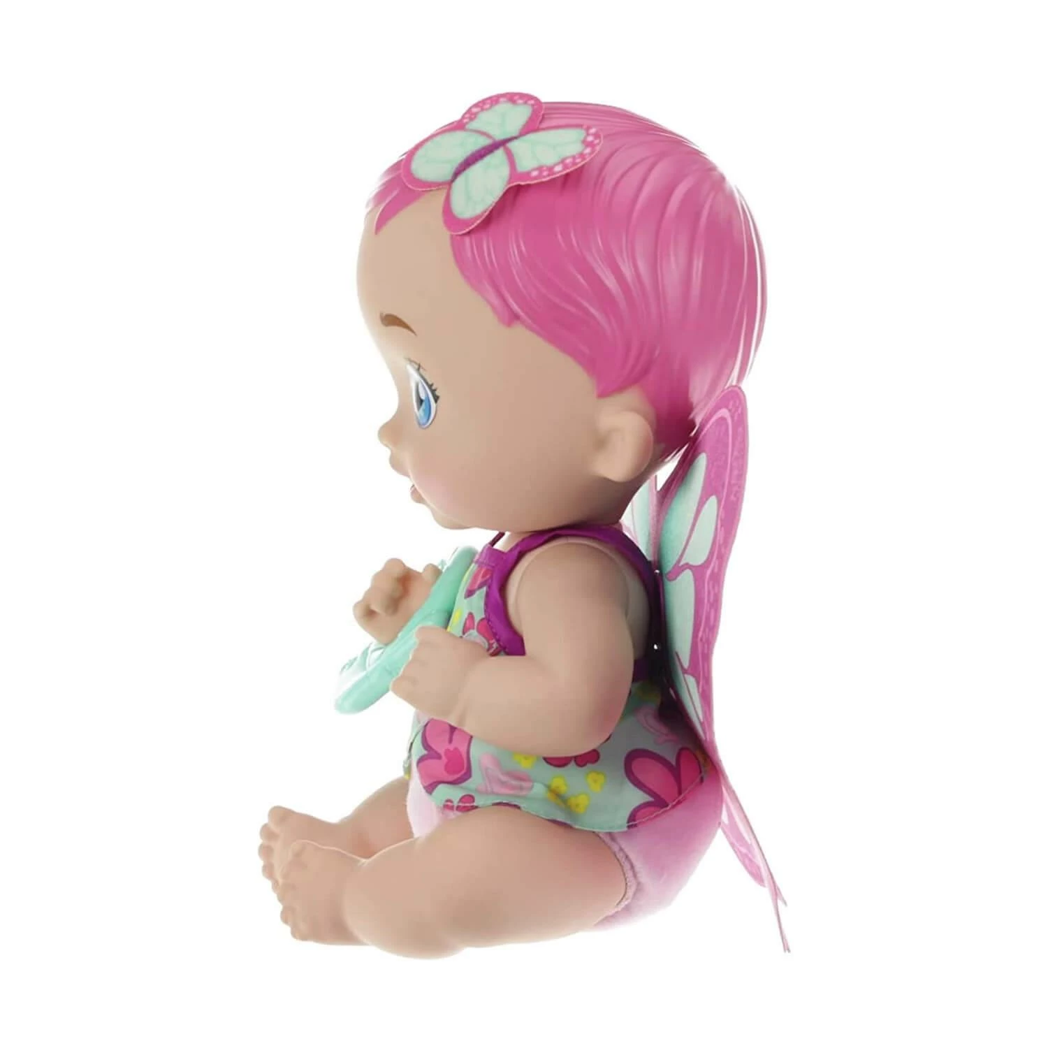 MATTEL Poupon My Garden Baby : Bébé Papillon Rose Boit Et Fait Pipi 2 MATTEL Poupon My Garden Baby : Bébé Papillon Rose Boit Et Fait Pipi – Image 2