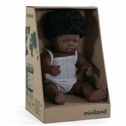 Alternative view of Poupée Fille - Africaine - 38 Cm