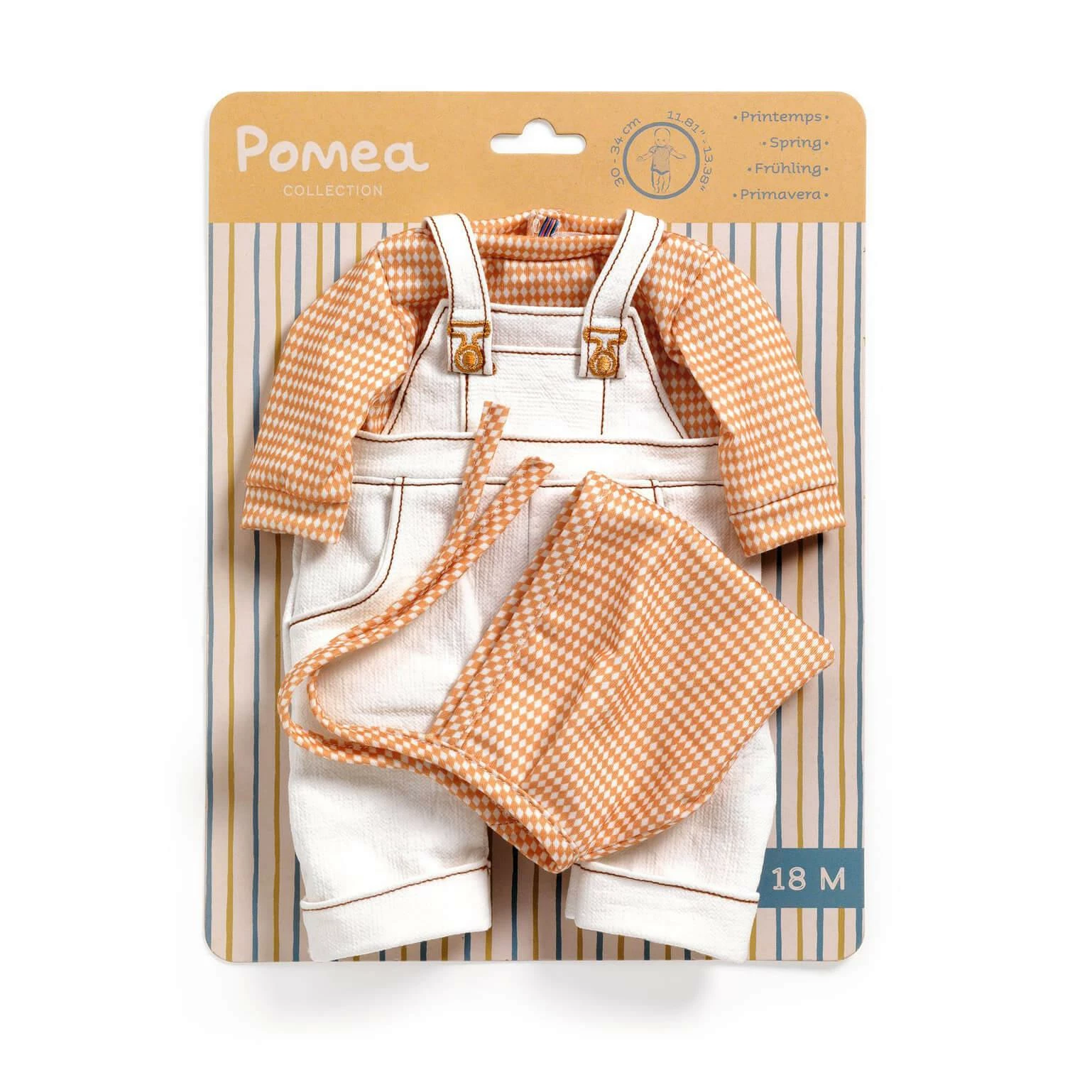 Djeco Vêtements Pour Poupon Poméa 32 Cm : Cannelle 2 Djeco Vêtements Pour Poupon Poméa 32 Cm : Cannelle – Image 2
