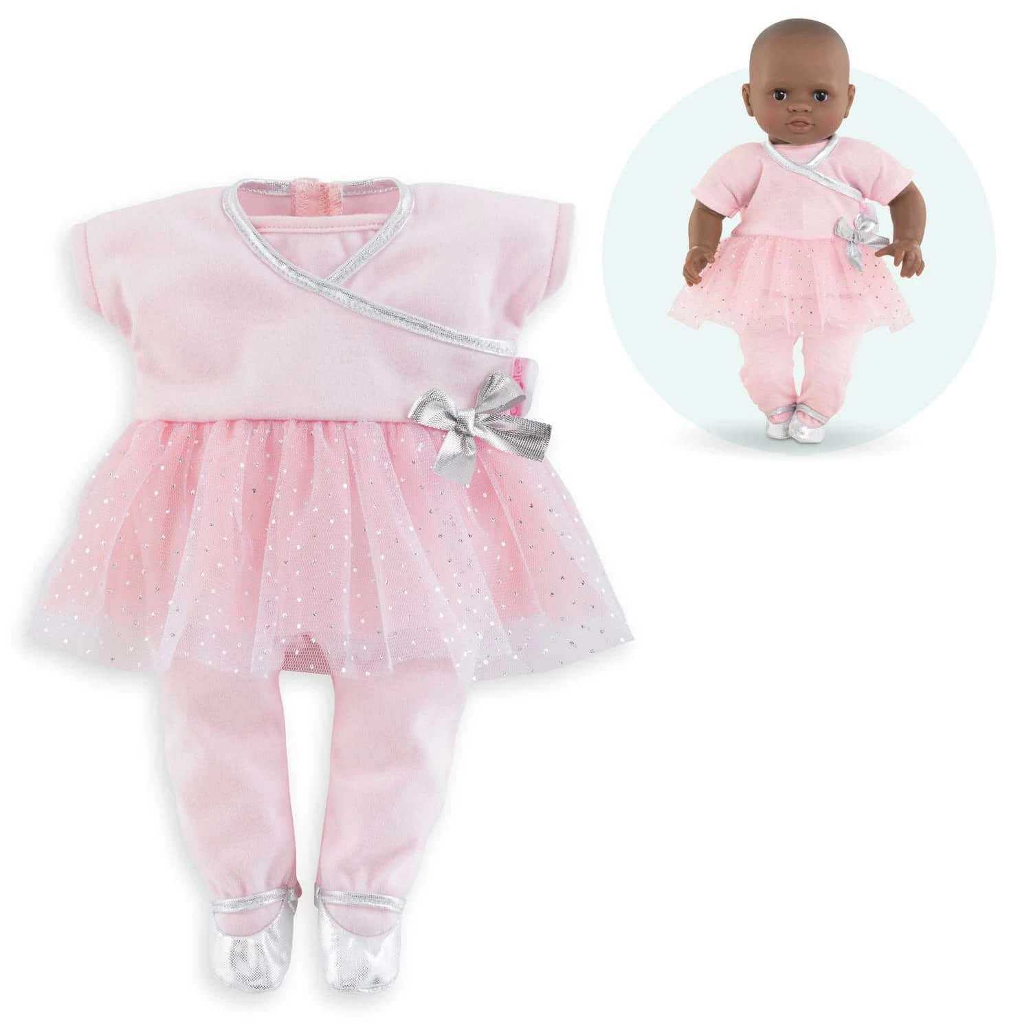 Corolle Vêtement Pour Petit Poupon 30 Cm : Ensemble Sport Danse 2 Corolle Vêtement Pour Petit Poupon 30 Cm : Ensemble Sport Danse – Image 2