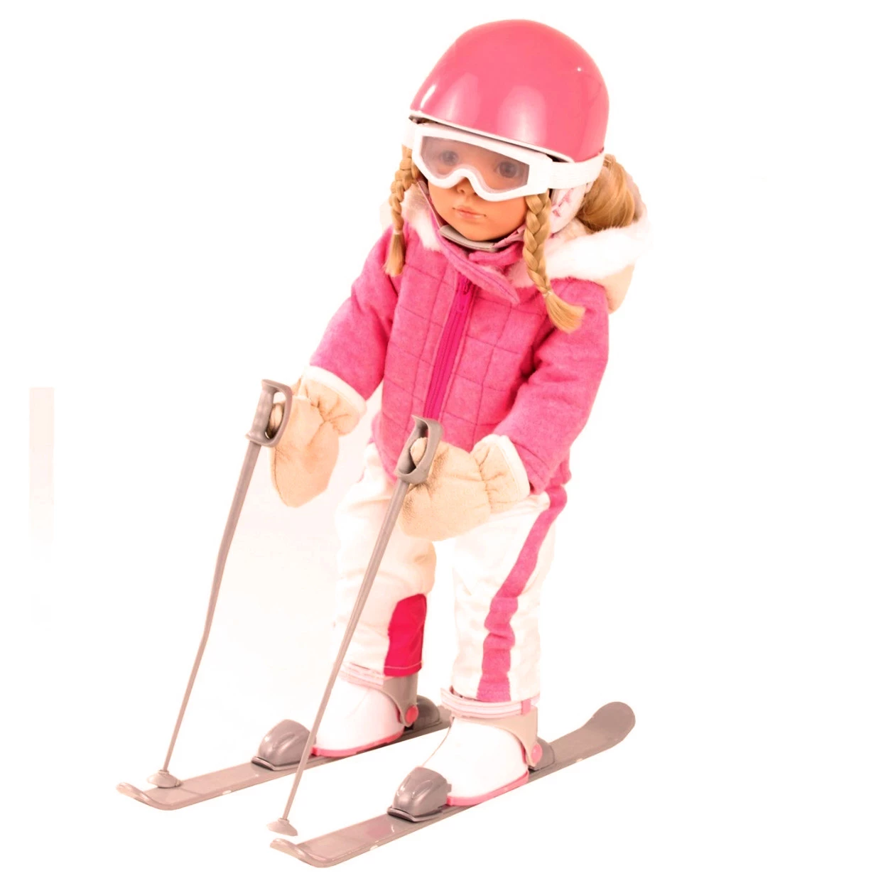 Accessoires Pour Poupées De 45 Cm : Set De Ski 2 Accessoires Pour Poupées De 45 Cm : Set De Ski – Image 2