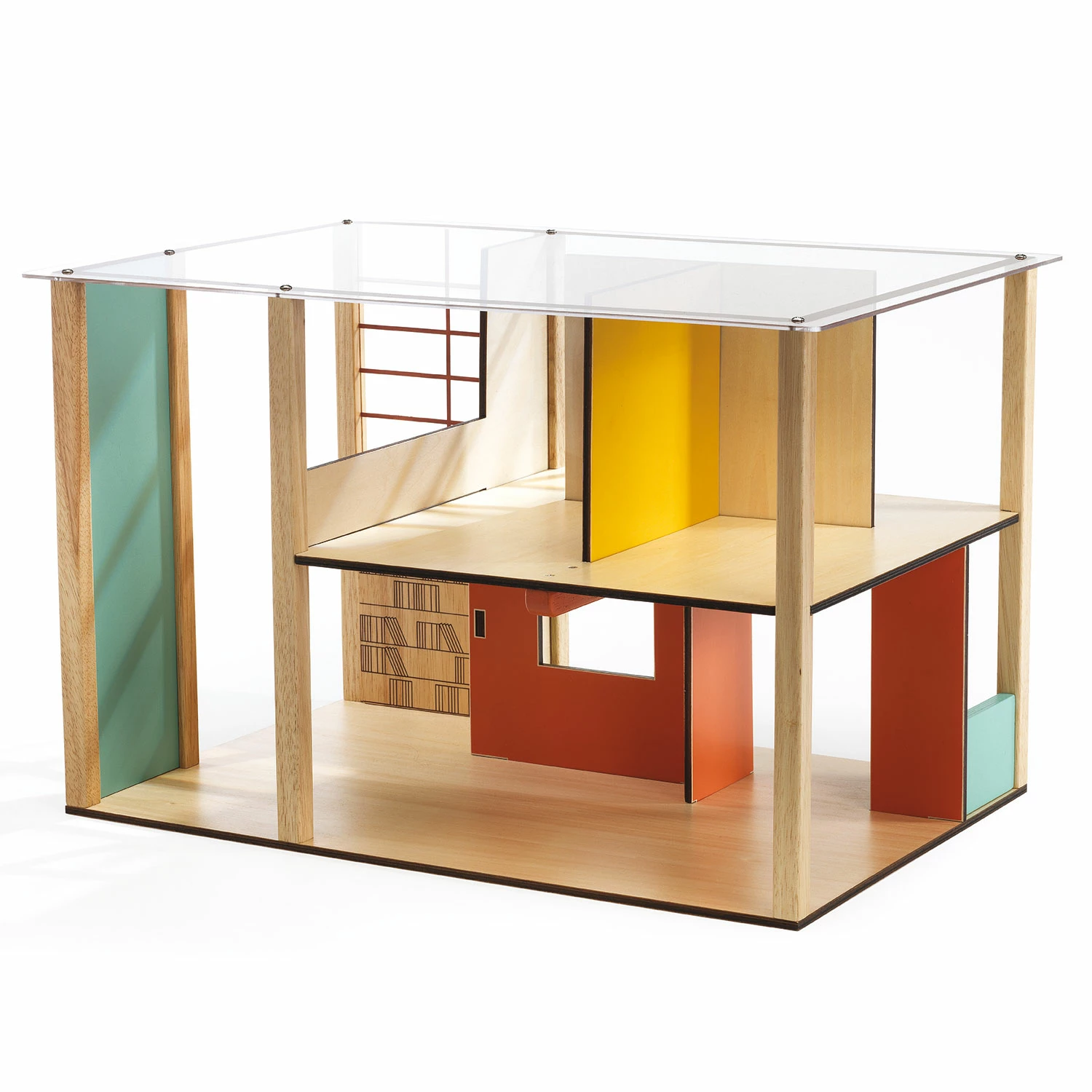 Djeco Maison De Poupées : Cubic House 2 Djeco Maison De Poupées : Cubic House – Image 2