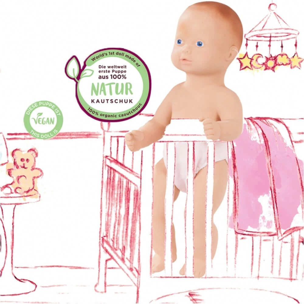 Poupon 33 Cm : Bébé Pure : Lina 2 Poupon 33 Cm : Bébé Pure : Lina – Image 2