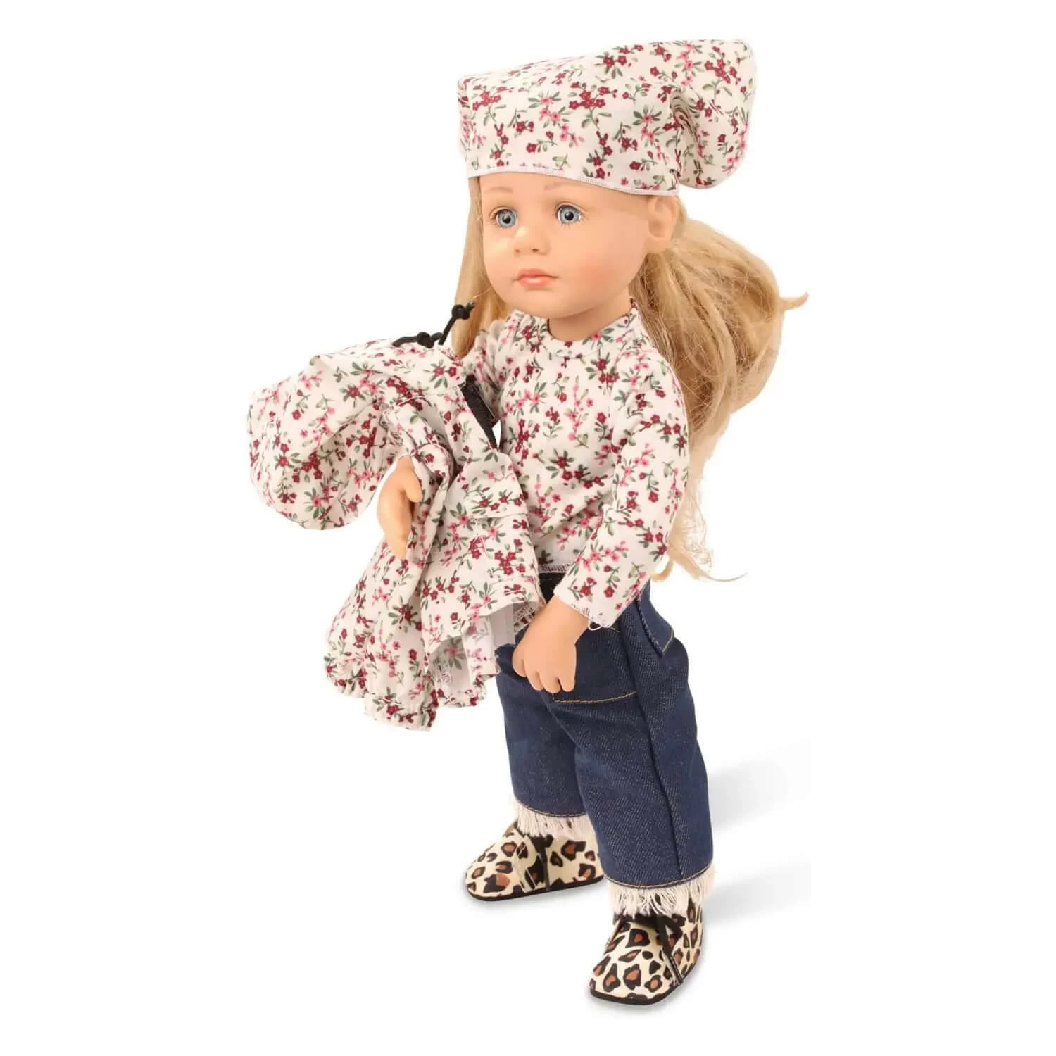 Poupée 36 Cm : Grete, Cheveux Blonds, Yeux Bleus 2 Poupée 36 Cm : Grete, Cheveux Blonds, Yeux Bleus – Image 2