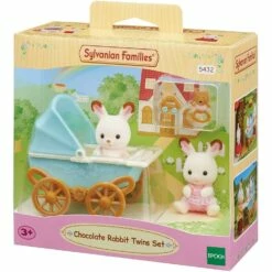 Sylvanian Families 5432 : Les Jumeaux Lapin Chocolat -Boutique Djeco p3 FULL 147
