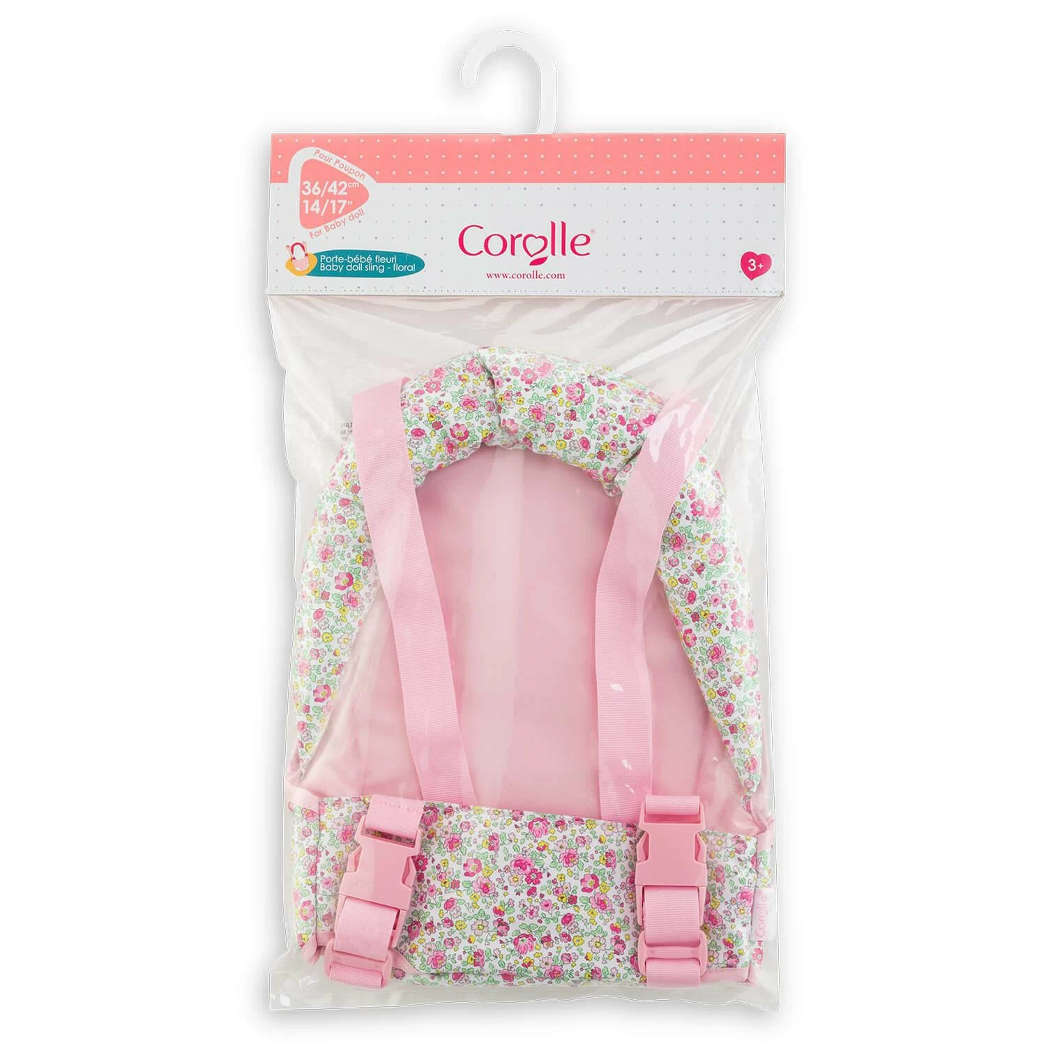 Corolle Accessoire Pour Grand Poupon 36 à 42 Cm : Porte Bébé Fleuri 3 Corolle Accessoire Pour Grand Poupon 36 à 42 Cm : Porte Bébé Fleuri – Image 3