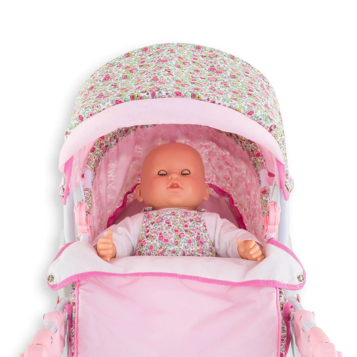 Landau Fleuri Pour Mon Grand Poupon Corolle 36 / 42 / 52 Cm 3 Landau Fleuri Pour Mon Grand Poupon Corolle 36 / 42 / 52 Cm â Image 3