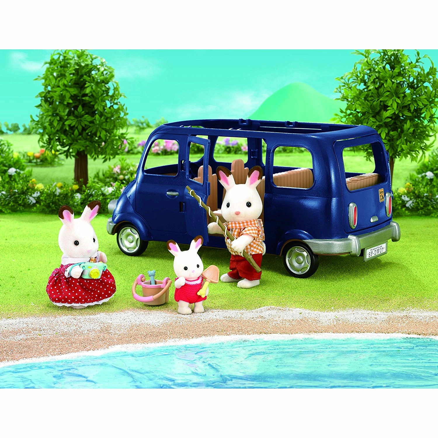 Sylvanian Families Sylvanian Family 5274 : Monospace 7 Places 3 Sylvanian Families Sylvanian Family 5274 : Monospace 7 Places – Image 3