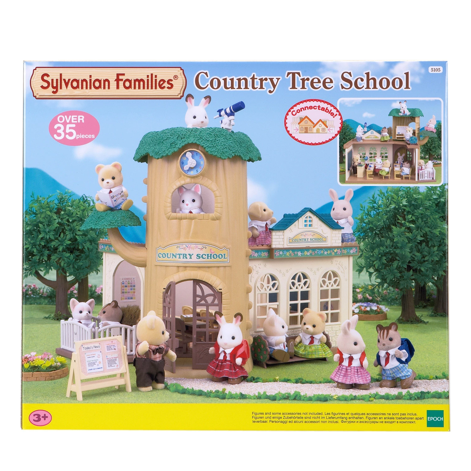 Sylvanian Families Sylvanian Family 5105 : Ecole De La Forêt 3 Sylvanian Families Sylvanian Family 5105 : Ecole De La Forêt – Image 3