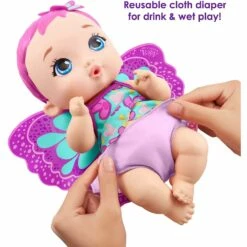 MATTEL Poupon My Garden Baby : Bébé Papillon Rose Boit Et Fait Pipi 8 MATTEL Poupon My Garden Baby : Bébé Papillon Rose Boit Et Fait Pipi -Boutique Djeco p3 FULL 72