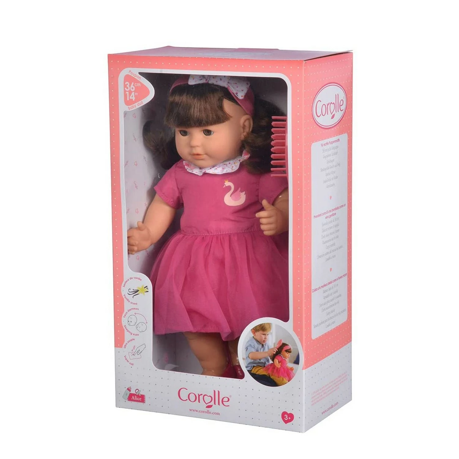 Poupée : Mon Grand Poupon Corolle 36cm : Alice 3 Poupée : Mon Grand Poupon Corolle 36cm : Alice – Image 3