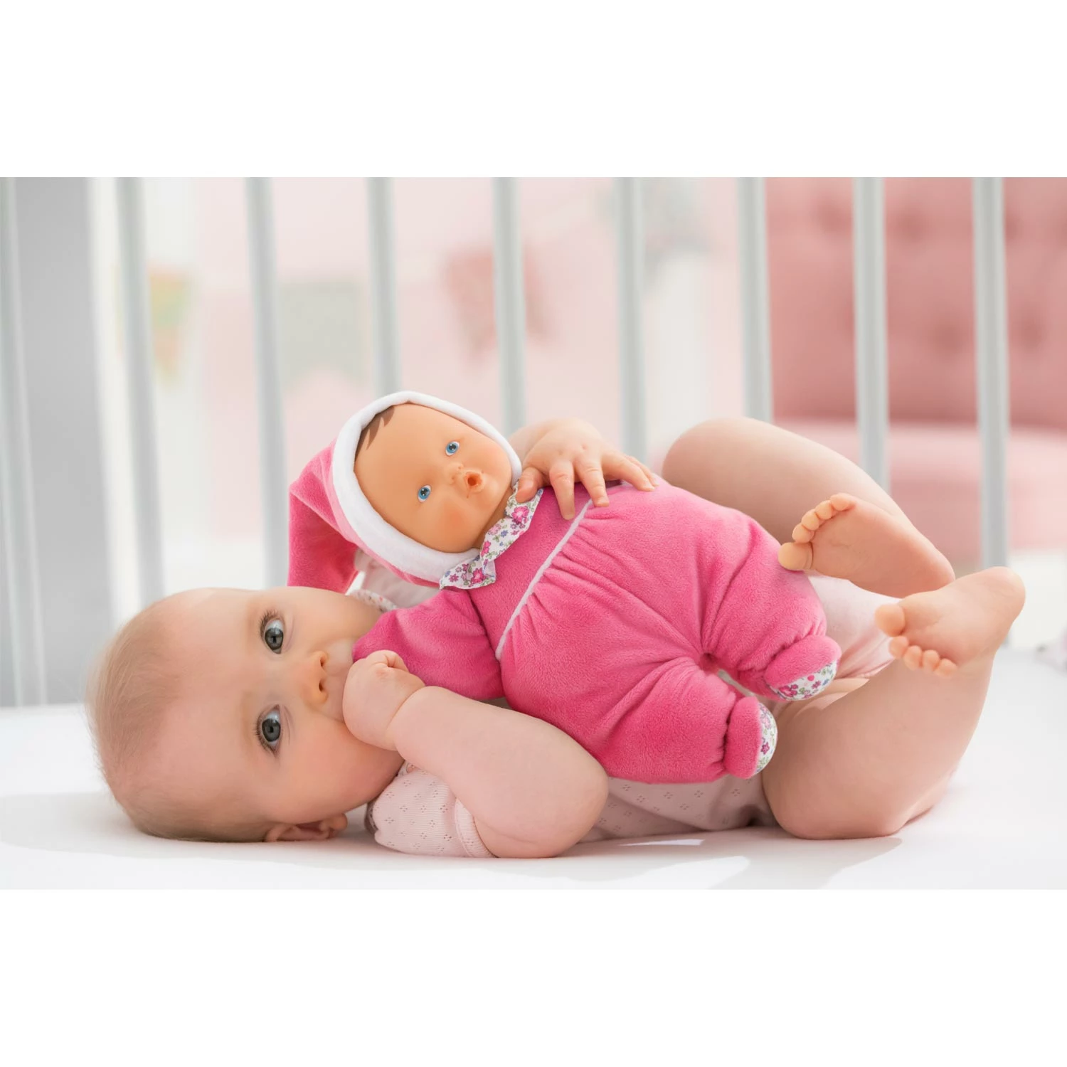 Mon Doudou Corolle 28 Cm : Babipouce Fleurs De Corolle 4 Mon Doudou Corolle 28 Cm : Babipouce Fleurs De Corolle – Image 4