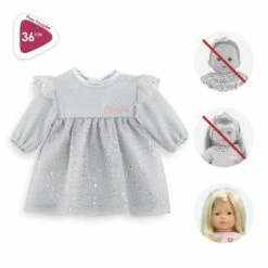 Vêtement Pour Poupée Ma Corolle 36 Cm : Robe Soir De Fête -Boutique Djeco p4 FULL 115
