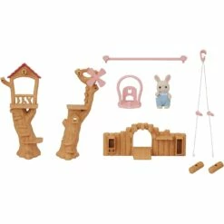 Sylvanian Families : La Tyrolienne Des Bébés Et Bébé Lapin Crème -Boutique Djeco p4 FULL 20