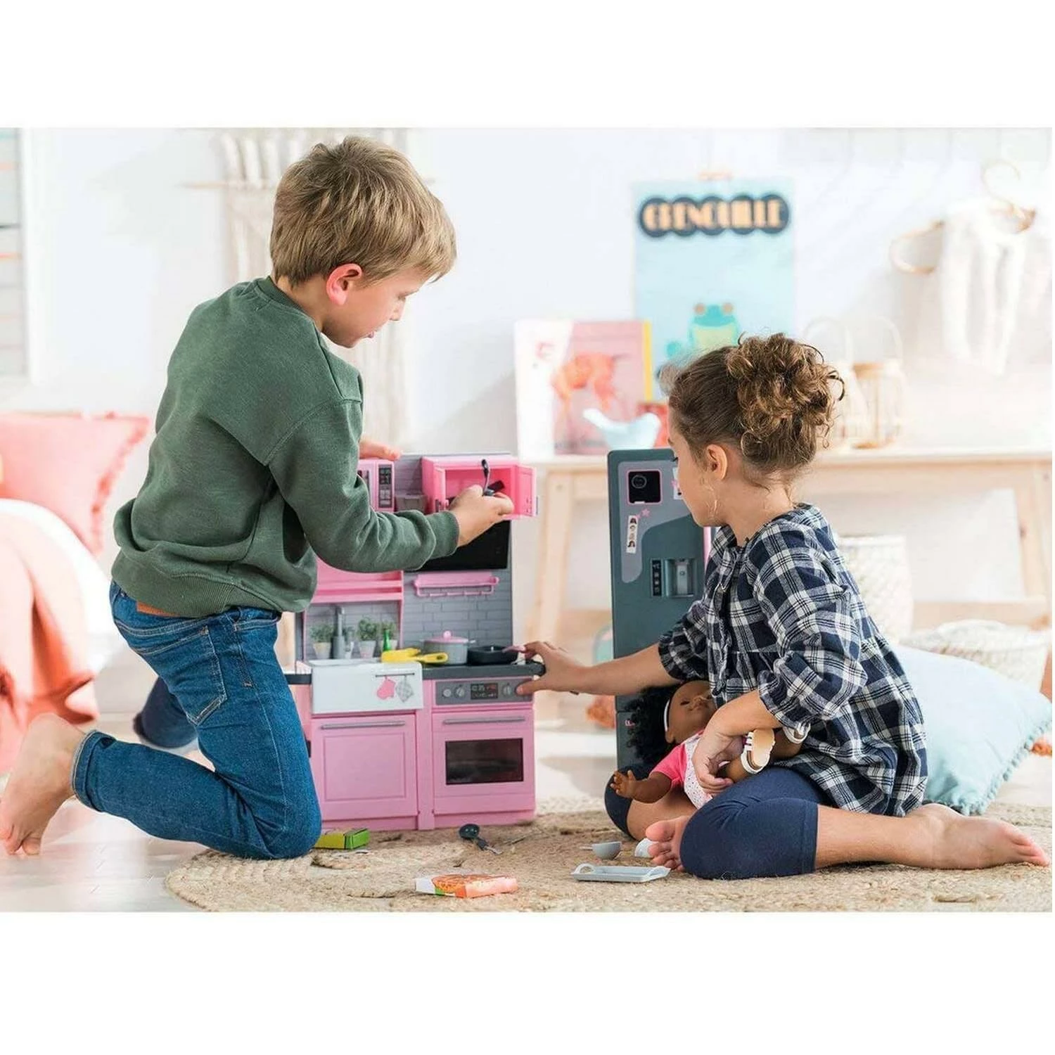 Coffret Cuisine Intéractive Pour Poupée Ma Corolle 4 Coffret Cuisine Intéractive Pour Poupée Ma Corolle – Image 4