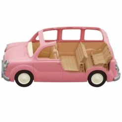 Sylvanian Families 5535 : Le Monospace Rose Et Set De Pique-nique -Boutique Djeco p4 FULL 50