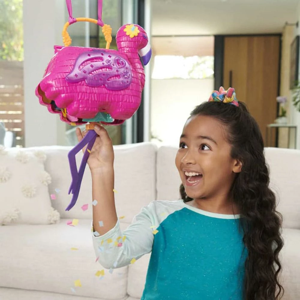 MATTEL Coffret Polly Pocket : Flamant Rose Surprises 4 MATTEL Coffret Polly Pocket : Flamant Rose Surprises – Image 4