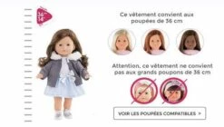 Vêtement Pour Poupée 36 Cm Ma Corolle : Ensemble Top Et Jupe -Boutique Djeco p4 FULL 8