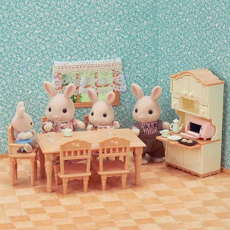 Sylvanian Families Sylvanian Family 5340 : La Salle à Manger 4 Sylvanian Families Sylvanian Family 5340 : La Salle à Manger – Image 4