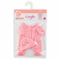 Corolle Vêtements Pour Petit Poupon 30 Cm : Pyjama Rose Et Bonnet -Boutique Djeco p5 FULL 101