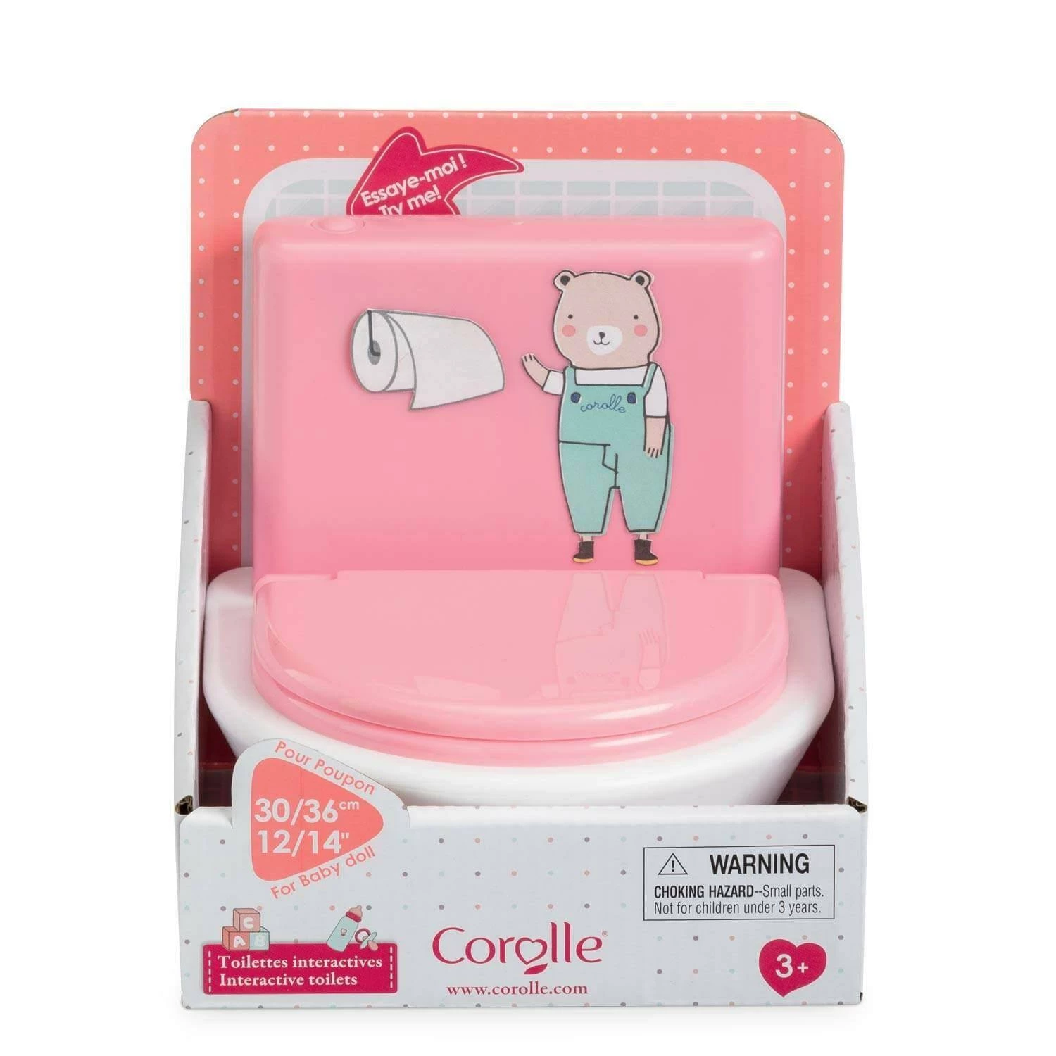 Accessoires Pour Ma Corolle Poupée 36cm Et Mon Grand Poupon 30cm: Toilettes Interactives 5 Accessoires Pour Ma Corolle Poupée 36cm Et Mon Grand Poupon 30cm: Toilettes Interactives – Image 5