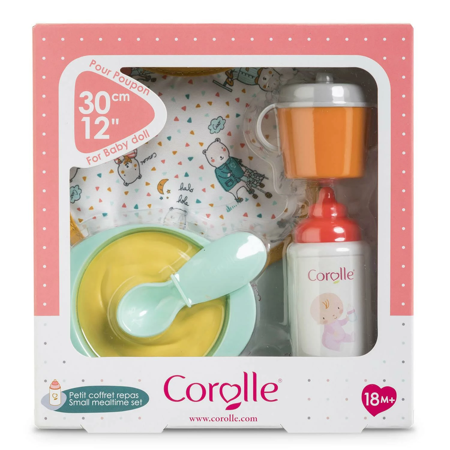 Corolle Accessoires Pour Poupon 30 Cm : Petit Coffret Repas 5 Corolle Accessoires Pour Poupon 30 Cm : Petit Coffret Repas â Image 5