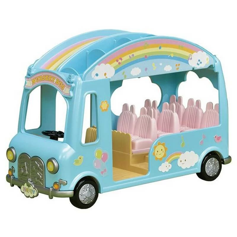Sylvanian Families Sylvanian Family 5317 : Le Bus Arc-en-ciel 6 Sylvanian Families Sylvanian Family 5317 : Le Bus Arc-en-ciel – Image 6