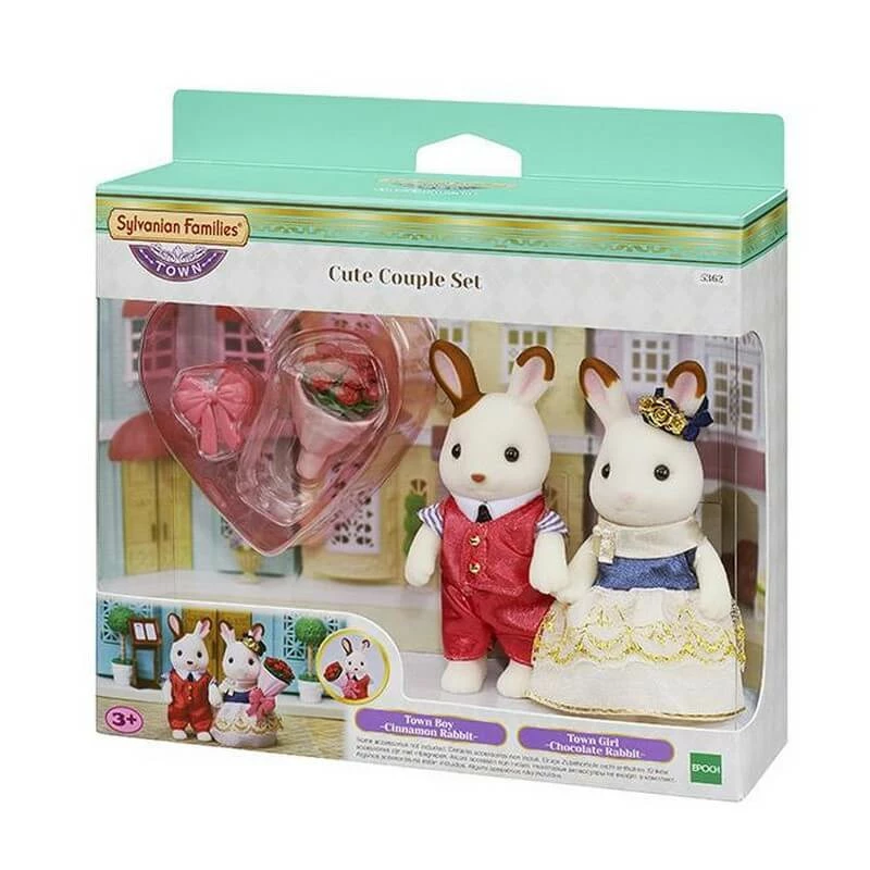 Sylvanian Families Sylvanian Family 5362 : Les Amoureux En Ville 6 Sylvanian Families Sylvanian Family 5362 : Les Amoureux En Ville – Image 6