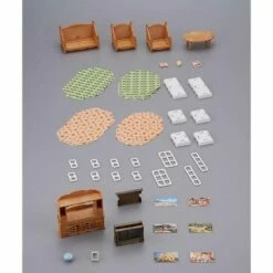 Sylvanian Families Sylvanian Family 5339 : La Pièce à Vivre -Boutique Djeco p6 FULL 49