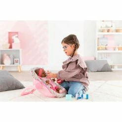 Accessoires Mon Grand Poupon Corolle : Porte-poupon Fleuri Pour Poupon 36 Et 42 Cm -Boutique Djeco p6 FULL 58