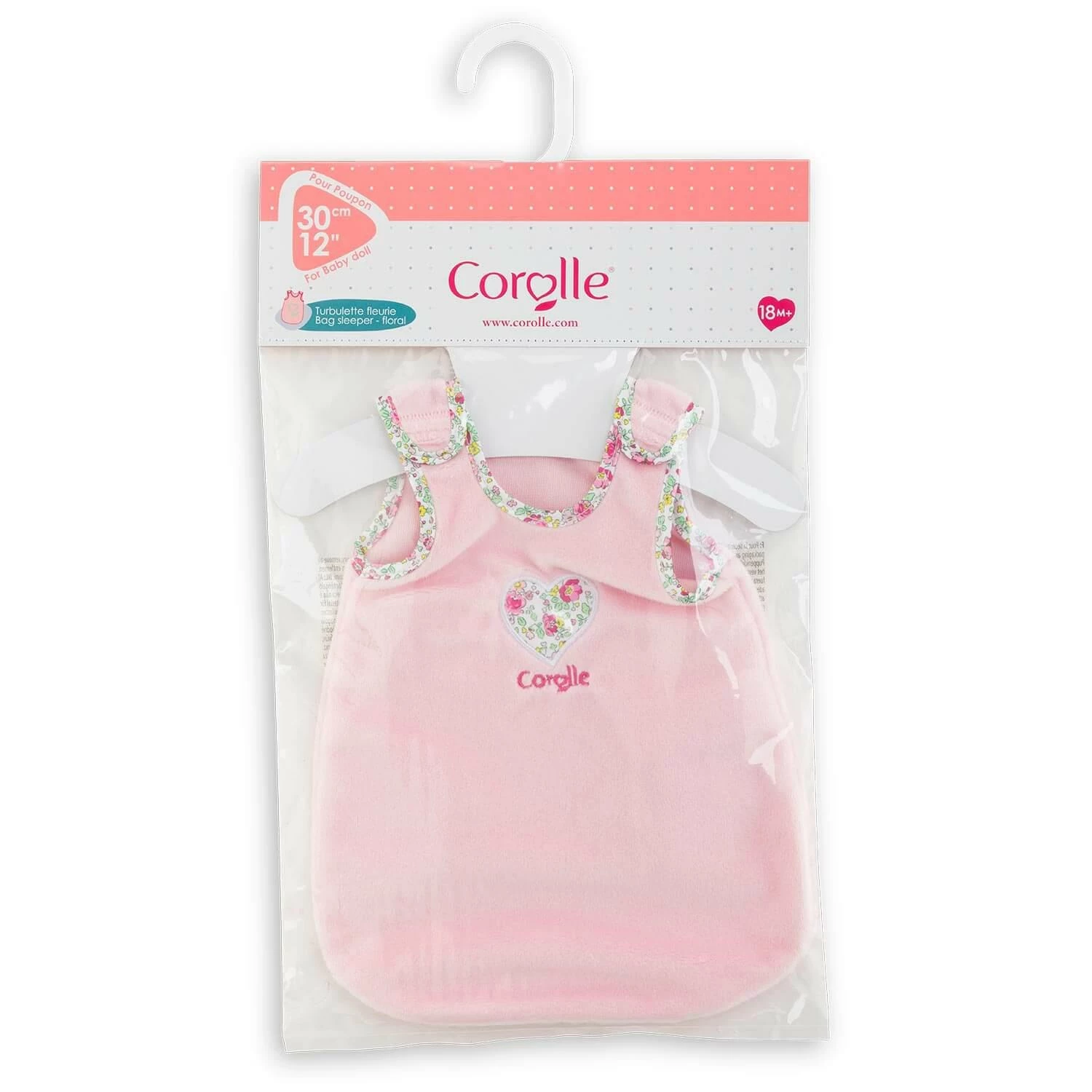 Vêtement Pour Poupon 30 Cm Corolle : Turbulette Fleurie 7 Vêtement Pour Poupon 30 Cm Corolle : Turbulette Fleurie – Image 7