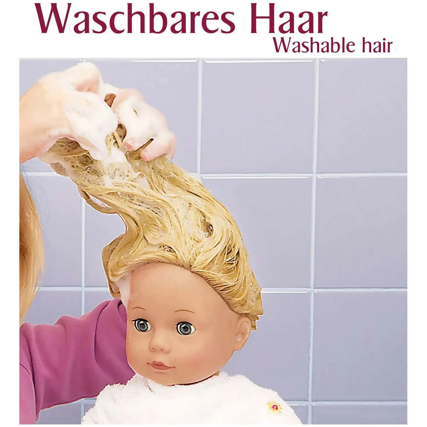Poupée 36 Cm : Grete, Cheveux Blonds, Yeux Bleus 7 Poupée 36 Cm : Grete, Cheveux Blonds, Yeux Bleus – Image 7